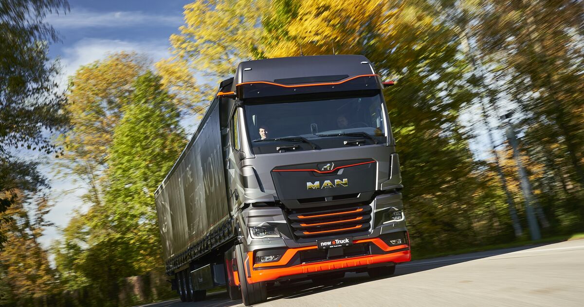 Erste Fahrt Im Man Etruck Truck F R Alle F Lle Eurotransport