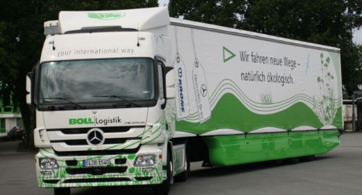 Bolls Öko-Truck gewinnt Umweltpreis