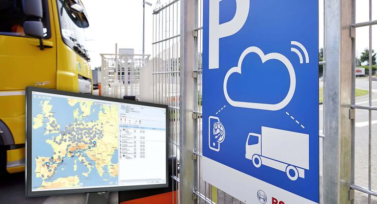 Bosch Secure Truck Parking über Winsped nutzen