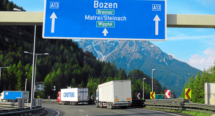 Bozen, Verkehr, Alpenraum