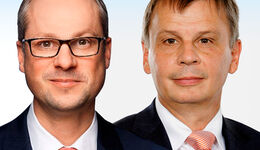 Carsten Schopf und Michael Borner (re.).