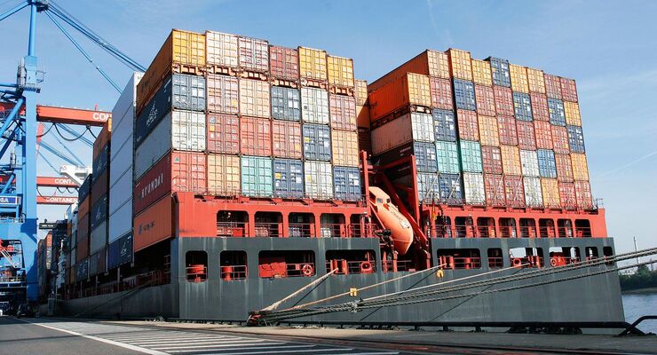 Container, Reederei, Schiff, Hamburg