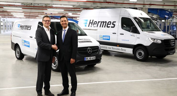 Daimler-Stromer für Hermes
