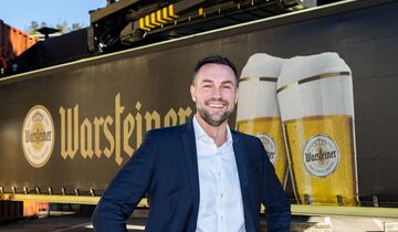 Daniel Küster, Leiter Supply Chain Management der Warsteiner Brauerei und Geschäftsführer von Boxx Intermodal Logistics
