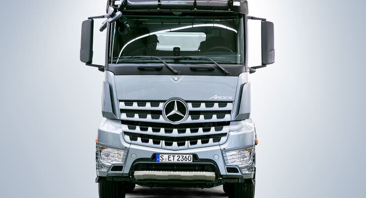 Der neue Mercedes Arocs – Fahrerhäuser, Frontansicht