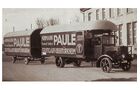 Die Spedition Paule aus Stuttgart feiert ihren 100. Geburtstag. Hier einige Impressionen von damals und heute. 