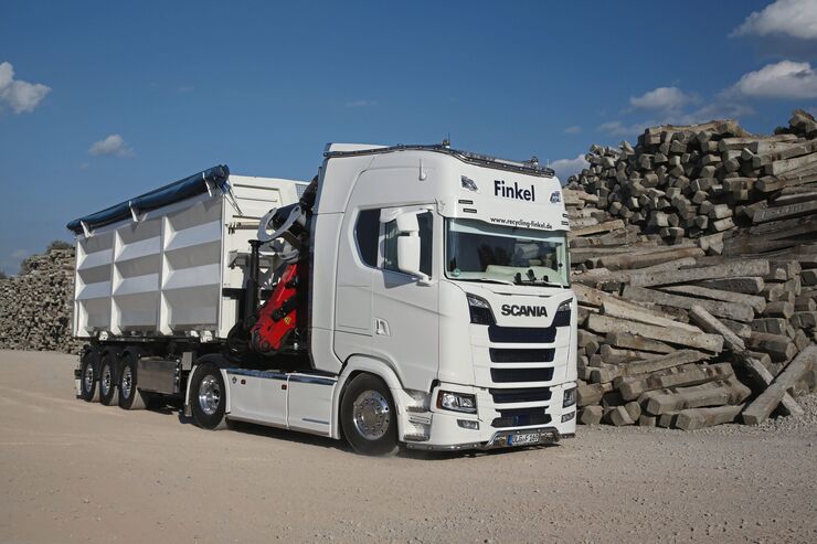 Finkel Recycling, Supertruck FF 9/2018, neuer Scania S.