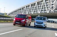 Ford Transit Custom 2.2 TDCi 310L2, Opel Vivaro 1.6 Biturbo CDTIECoflex L1H1