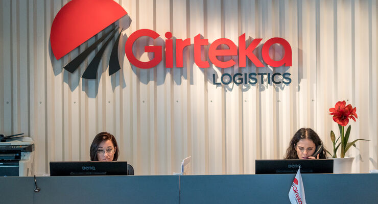 Girteka, Litauen, Vilnius, Logistik, Lkw