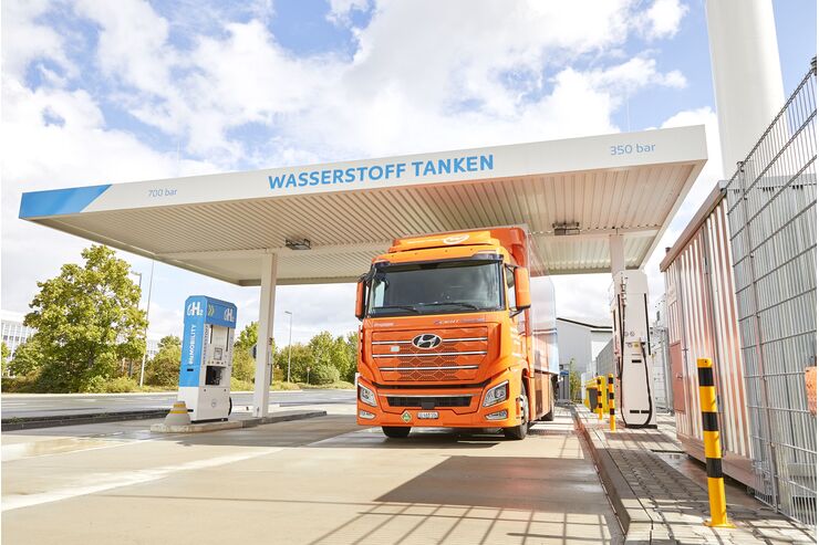 H2 Mobility, Wasserstoff tanken, H2-Tankvorgang