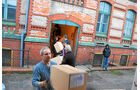 Hilfstransport in die Ukraine, Caritas, Pakete