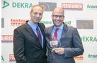 Kategorie Reifen-Dienste: Michael Bogateck (li.), Dr. Matthias Schubert, Euromaster