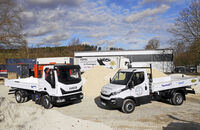 Konzeptvergleich Iveco Daily Iveco Eurocargo 80-210 Kipper