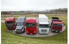 Luftbild der Mercedes-Benz Global Trucks