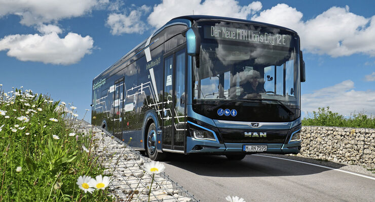 MAN Lion's City 12 E Elektrobus Stadtbus elektrisch 2021