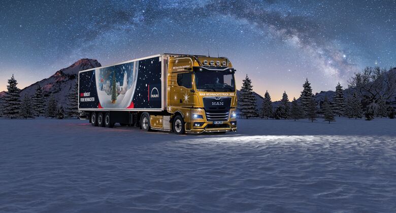MAN, Truck & Bus, Weihnachstruck, 2022