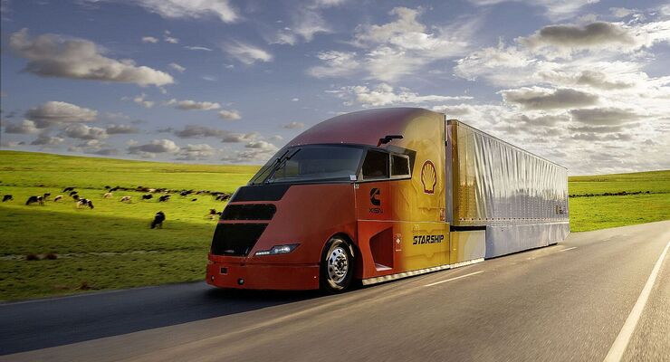 Mega-Truck Starship 3.0 Hybrid von Shell