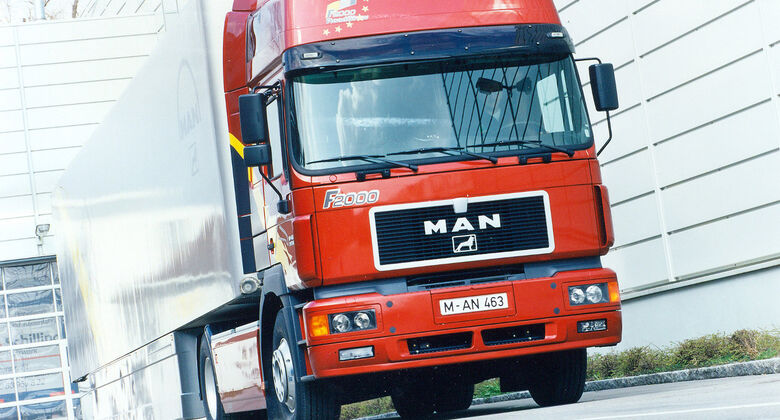 Mit dem F 2000 startet MAN ab 1994 durch.