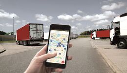Neue Kravag Truck Parking App