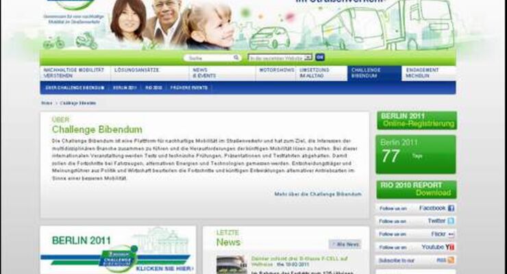 Online-Portal für nachhaltige Mobilität