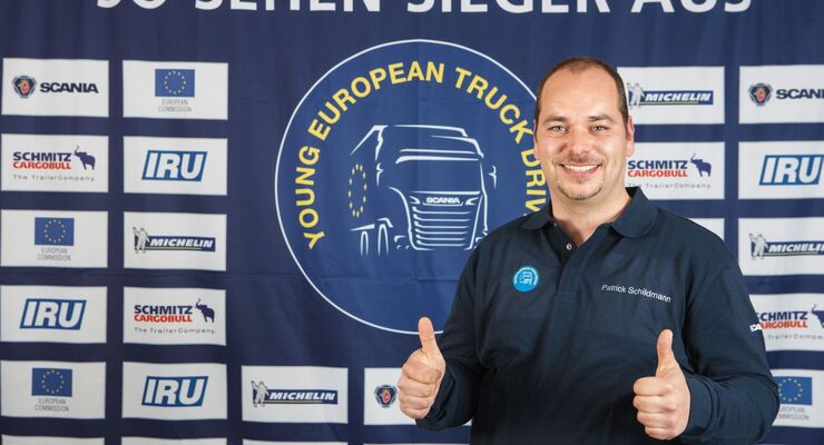 Patrick Schildmann, Young European Truck Driver Deutschlands