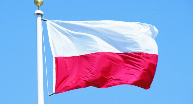 Polen, Nationalflagge, Nationalfahne