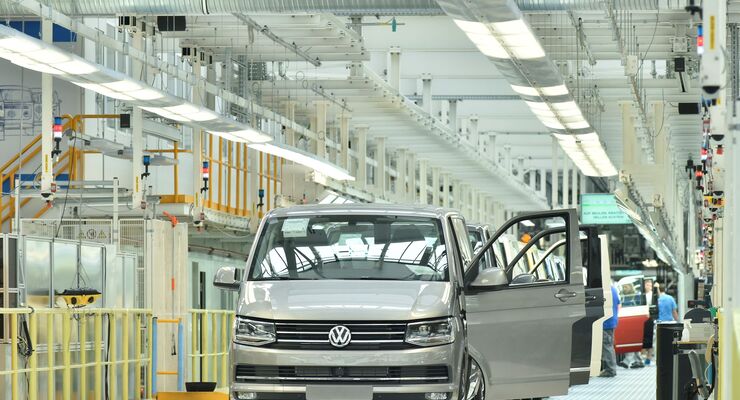 Produktion bei Volkswagen Nutzfahrzeuge
