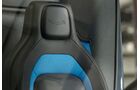 Rivian-E-Fahrzeug Fahrersitz