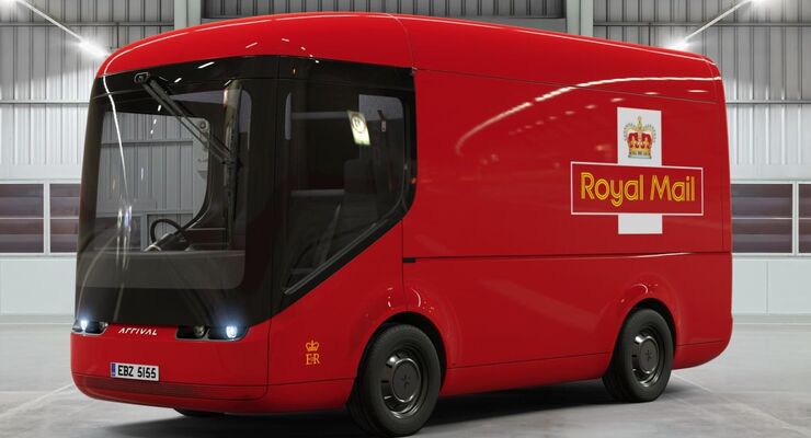 Royal Mail, Arrival, UK, Elektromobilität, Elektro-Transporter