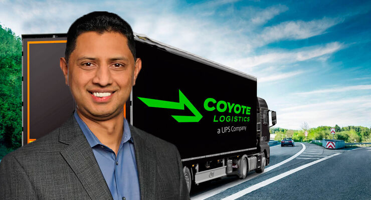 Sandeep Pisipati ist CEO von Coyote Logistics