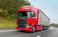 Scania R730 Topline, Fahrzeuge, Test, Strimline