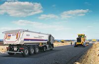 Schmitz Cargobull, Thermokipper, Asphalttransport