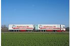 Super EcoCombi Lang-Lkw DuoTrailer Niederlande Koeltrans BV Scania 2020