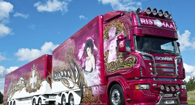 Supertruck Scania Ristimaa ""Madonna""
