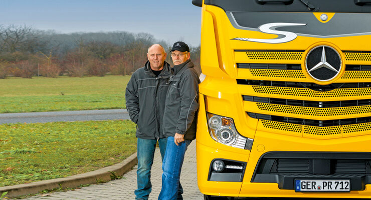 Testfahrer, Daimler Trucks, Charly Feiereis, Hans Luft