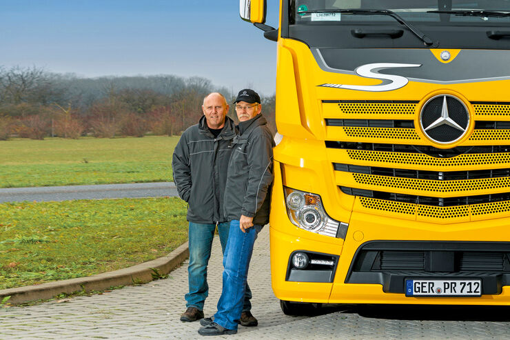 Testfahrer, Daimler Trucks, Charly Feiereis, Hans Luft