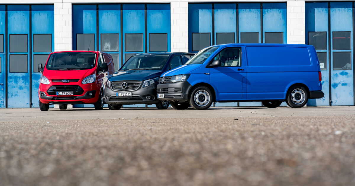 Vw T6 Mercedes Benz Vito Ford Transit Custom Good Things Come In Threes Eurotransport