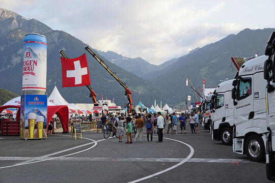 Trucker- & Countryfestival Interlaken 2016.