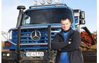 Truckjob FF 3/2017, Zetros-Kipper-Fahrer René Irmler bei ACZ Transport GmbH. 