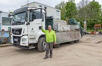 Truckjob Gartengestaltung MAN TGS 35.480