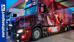 Umbau Scania zu Hauber als Showtruck