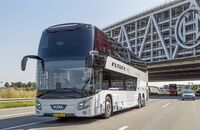 VDL FDD2-141 Doppeldecker, Reisebus, Test LAO 11 2016; DAF MX-13;