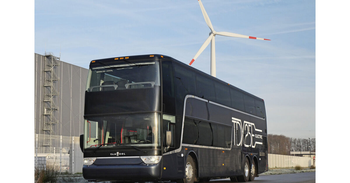 Fahrbericht Van Hool Tdx25e Doppeldecker Mit Elektroantrieb Eurotransport