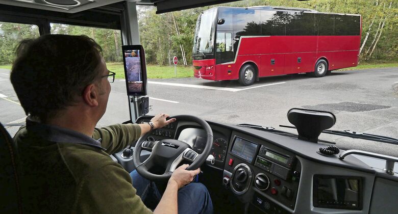 Van Hool EX Clubbus 2020 Mirrorcam Außenspiegel digital Bus
