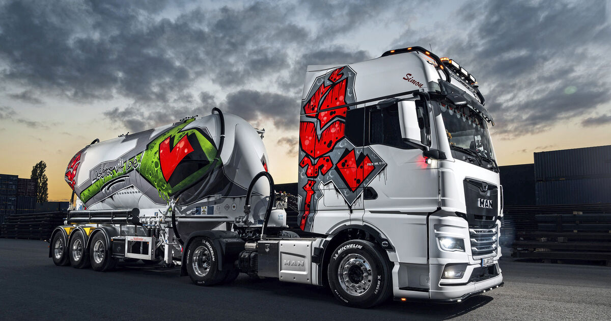 Simon Sander Airbrush ist Mainstream hier wird gesprayt eurotransport