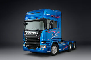 Scania Blue Stream: Sondermodell huldigt dem Scania Streamline -  eurotransport