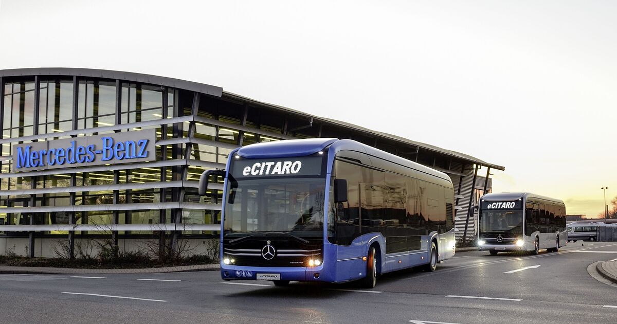 Jubilaumsbus Fahrt Elektrisch Ecitaro Fur Trelleborg Und Reutlingen Eurotransport